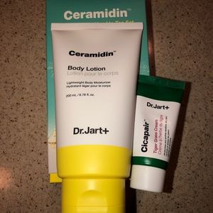 Dr. Jart+ Ceramidin Body Lotion & Cicapair Tiger